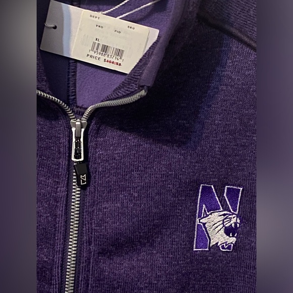 Northwestern Novant Health Cutter & Buck Purple Jacket - Picture 4 of 4